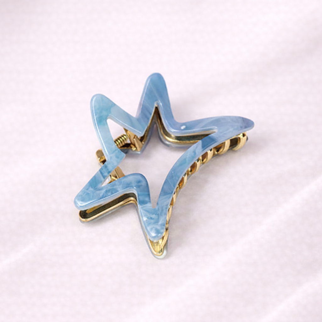 Skřipec do vlasů STARLINE – modrý2